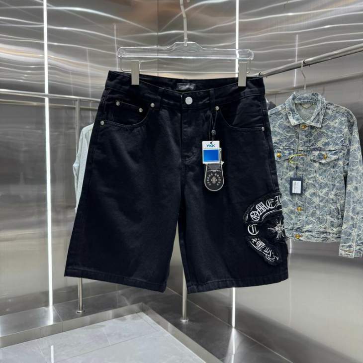 Picture of Chrome Hearts Jeans Short _SKUChromeHeartsM-2XLhgntx478819